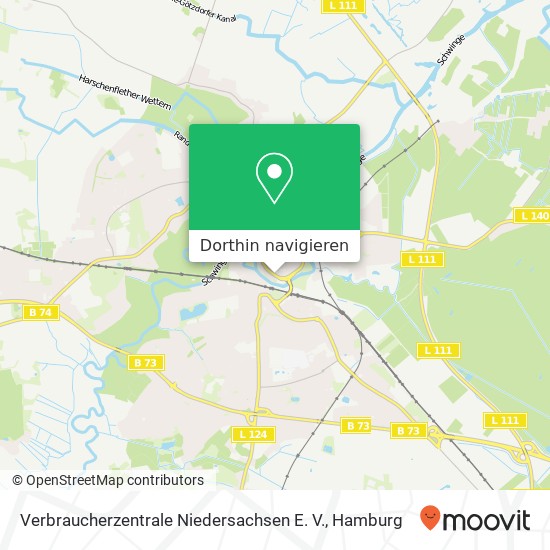 Verbraucherzentrale Niedersachsen E. V. Karte