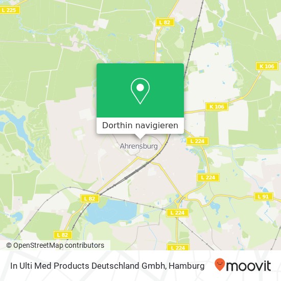 In Ulti Med Products Deutschland Gmbh Karte