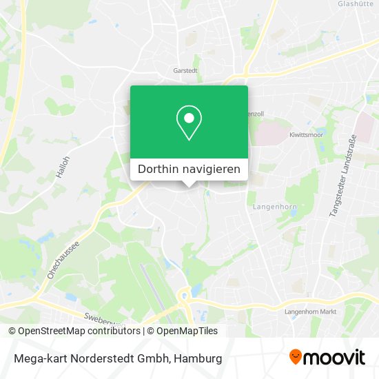 Mega-kart Norderstedt Gmbh Karte