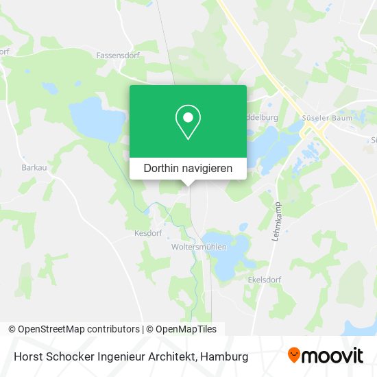 Horst Schocker Ingenieur Architekt Karte
