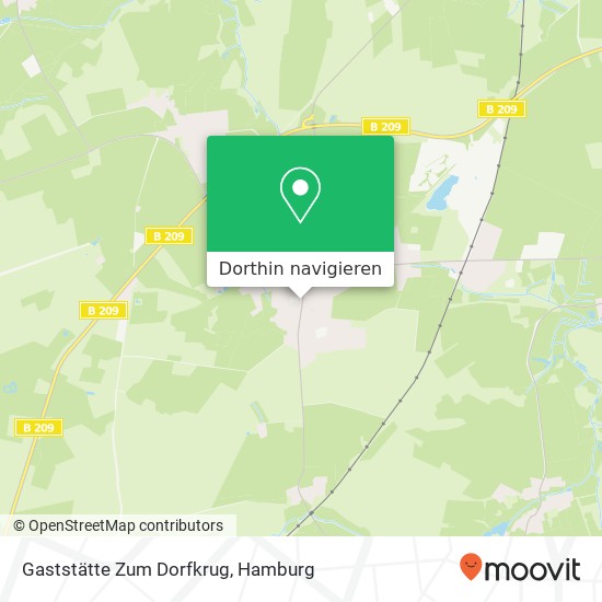 Gaststätte Zum Dorfkrug Karte