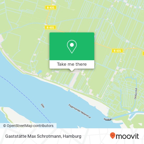 Gaststätte Max Schrotmann Karte