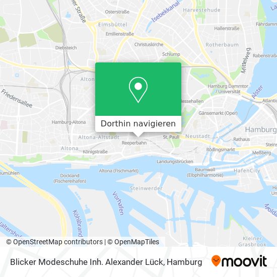 Blicker Modeschuhe Inh. Alexander Lück Karte