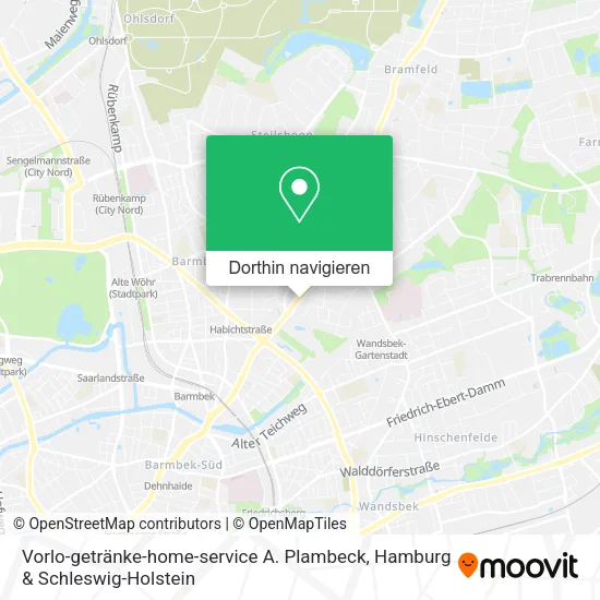 Vorlo-getränke-home-service A. Plambeck Karte