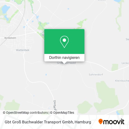 Gbt Groß Buchwalder Transport Gmbh Karte