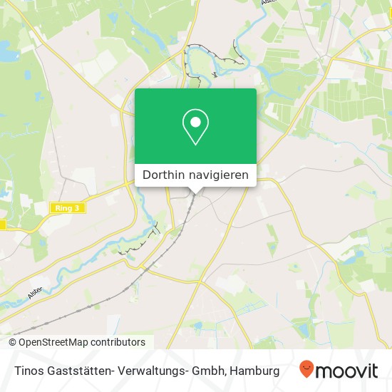 Tinos Gaststätten- Verwaltungs- Gmbh Karte