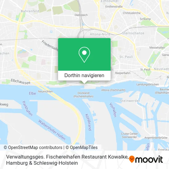 Verwaltungsges. Fischereihafen Restaurant Kowalke Karte