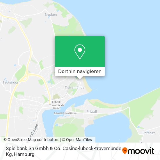 Spielbank Sh Gmbh & Co. Casino-lübeck-travemünde Kg Karte