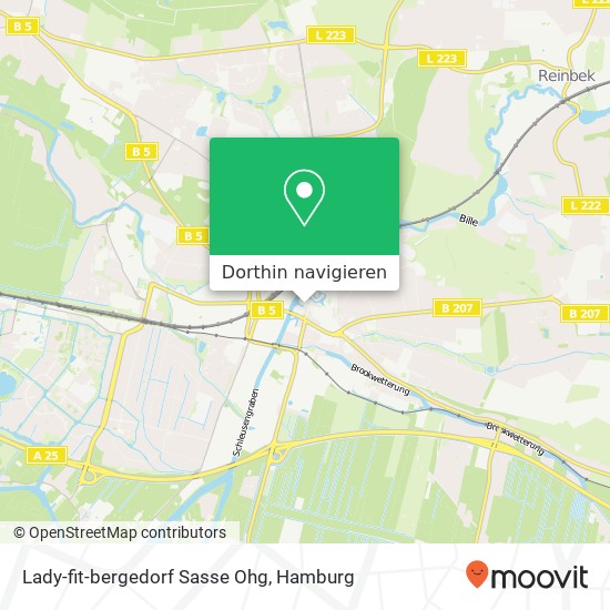 Lady-fit-bergedorf Sasse Ohg Karte