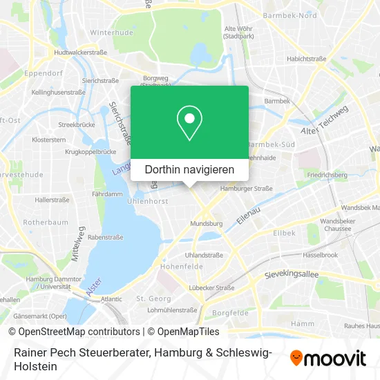 Rainer Pech Steuerberater Karte