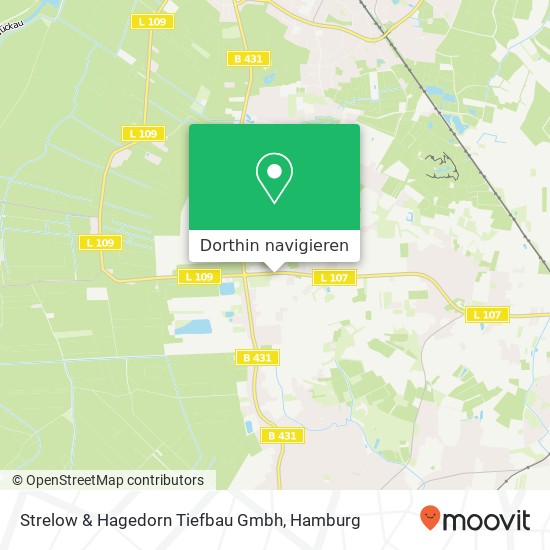 Strelow & Hagedorn Tiefbau Gmbh Karte