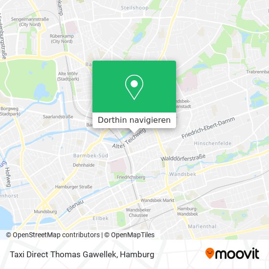 Taxi Direct Thomas Gawellek Karte