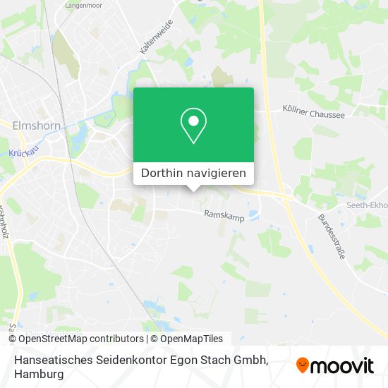 Hanseatisches Seidenkontor Egon Stach Gmbh Karte