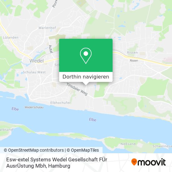 Esw-extel Systems Wedel Gesellschaft FÜr AusrÜstung Mbh Karte