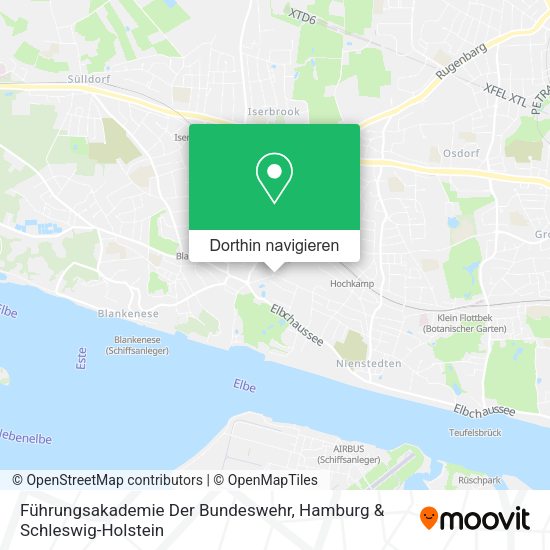 Führungsakademie Der Bundeswehr Karte