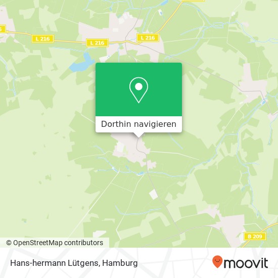 Hans-hermann Lütgens Karte