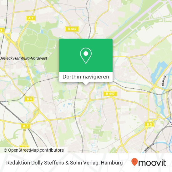 Redaktion Dolly Steffens & Sohn Verlag Karte