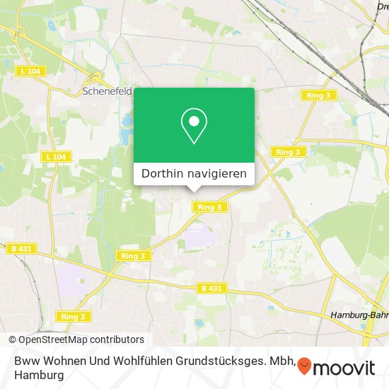 Bww Wohnen Und Wohlfühlen Grundstücksges. Mbh Karte