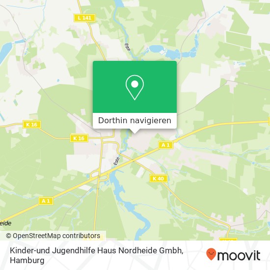 Kinder-und Jugendhilfe Haus Nordheide Gmbh Karte