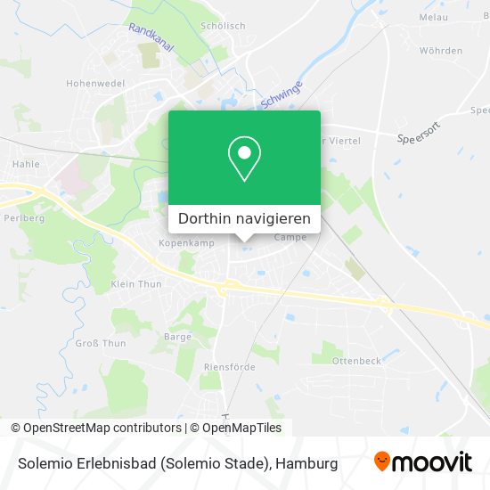 Solemio Erlebnisbad (Solemio Stade) Karte