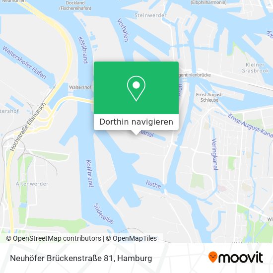 Neuhöfer Brückenstraße 81 Karte