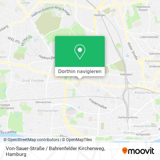 Von-Sauer-Straße / Bahrenfelder Kirchenweg Karte