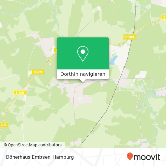 Dönerhaus Embsen, Schulweg Karte