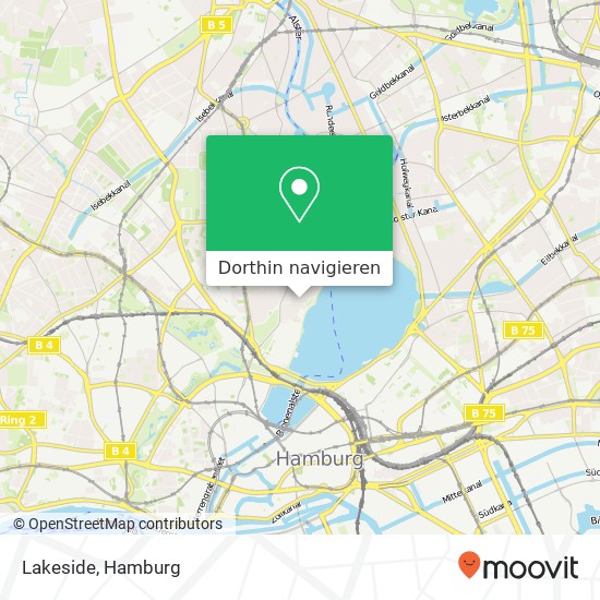 Lakeside, Fontenay 10 Rotherbaum, 20354 Hamburg Karte