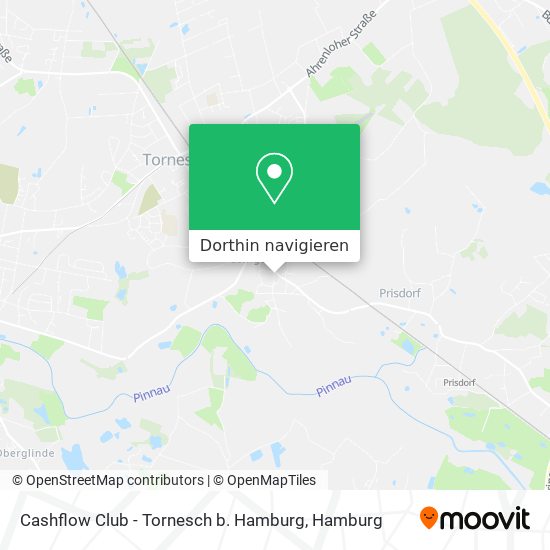 Cashflow Club - Tornesch b. Hamburg Karte