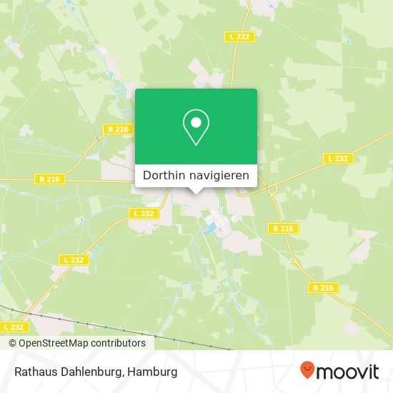 Rathaus Dahlenburg Karte