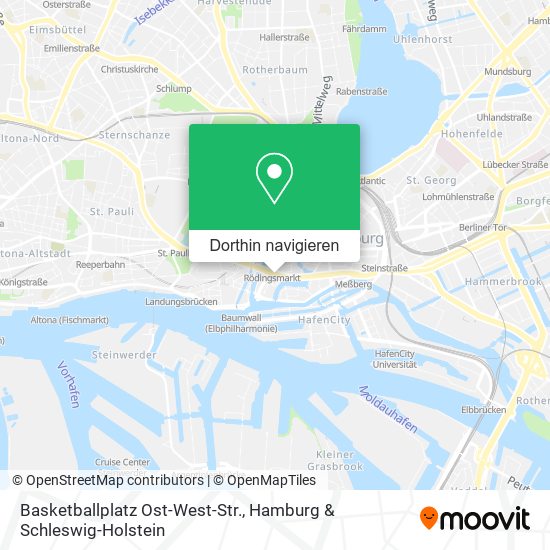 Basketballplatz Ost-West-Str. Karte