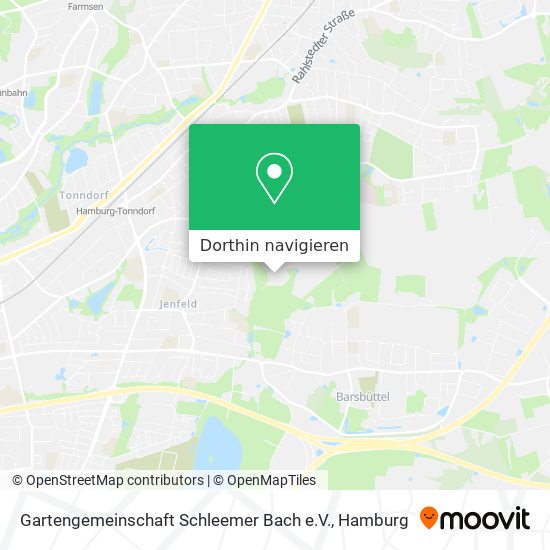 Gartengemeinschaft Schleemer Bach e.V. Karte