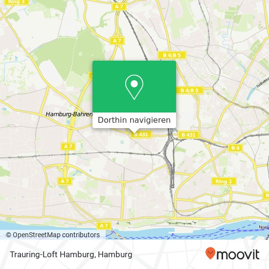 Trauring-Loft Hamburg Karte