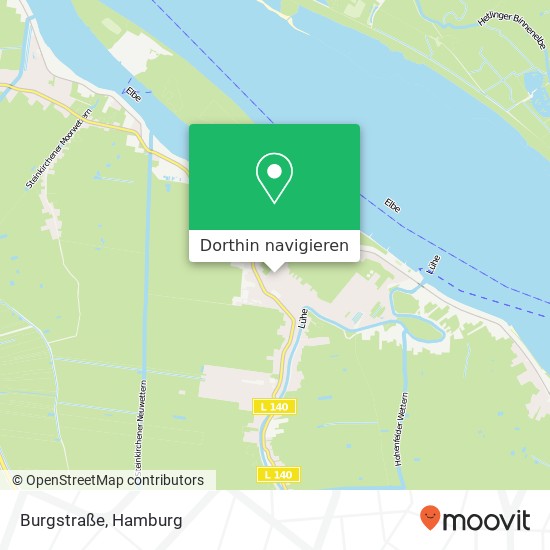 Burgstraße Karte