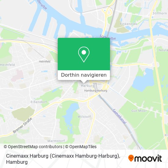 Cinemaxx Harburg (Cinemaxx Hamburg-Harburg) Karte