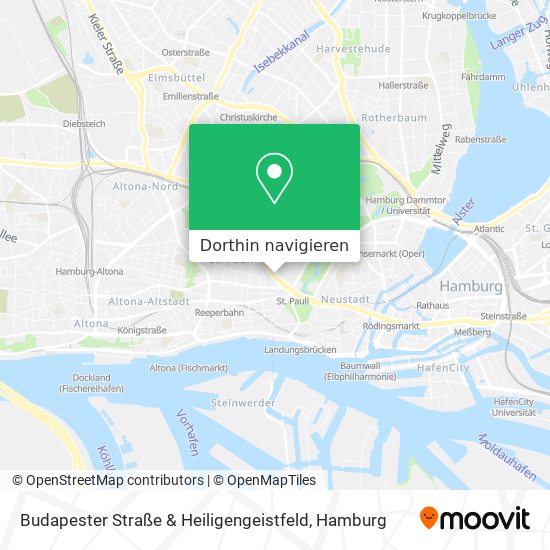 Budapester Straße & Heiligengeistfeld Karte