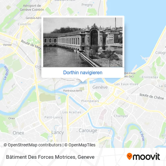 Bâtiment Des Forces Motrices Karte