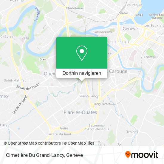 Cimetière Du Grand-Lancy Karte