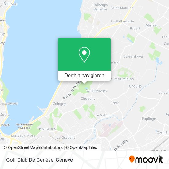 Golf Club De Genève Karte