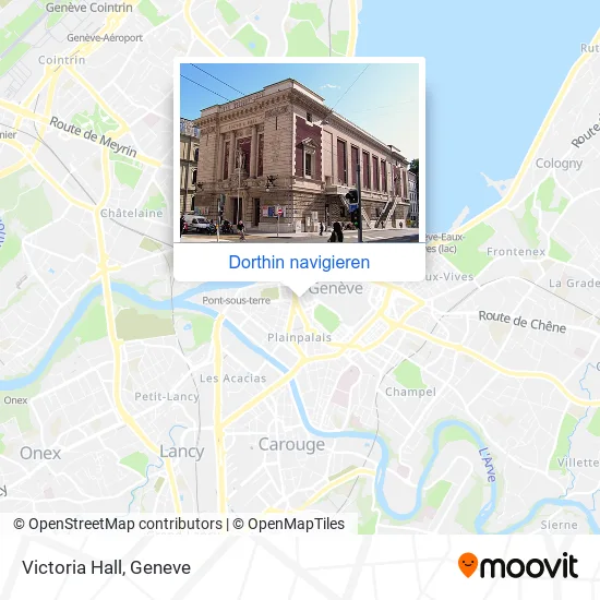 Victoria Hall Karte
