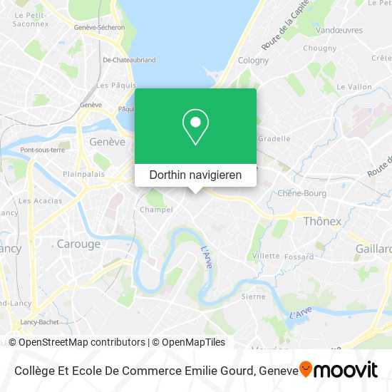 Collège Et Ecole De Commerce Emilie Gourd Karte
