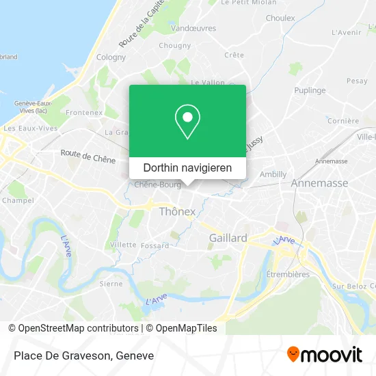 Place De Graveson Karte