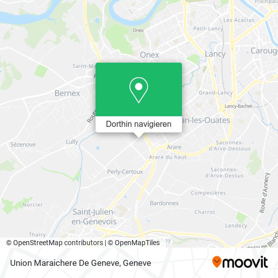 Union Maraichere De Geneve Karte