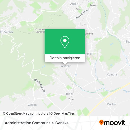 Administration Communale Karte