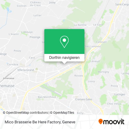 Mico Brasserie Be Here Factory Karte