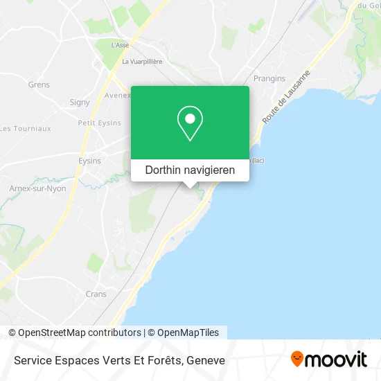 Service Espaces Verts Et Forêts Karte