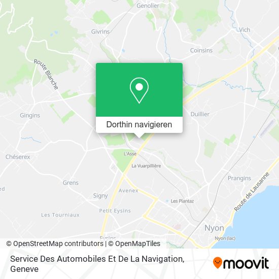 Service Des Automobiles Et De La Navigation Karte