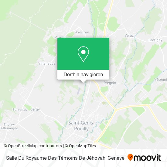 Salle Du Royaume Des Témoins De Jéhovah Karte
