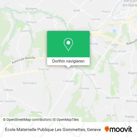 École Maternelle Publique Les Gommettes Karte