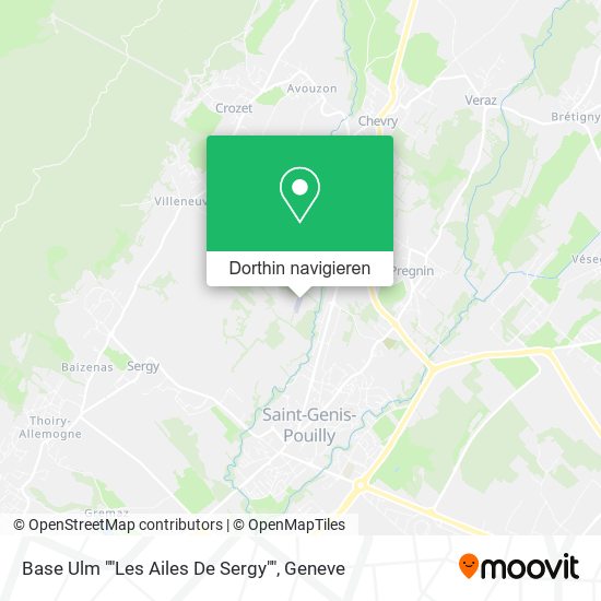 Base Ulm ""Les Ailes De Sergy"" Karte